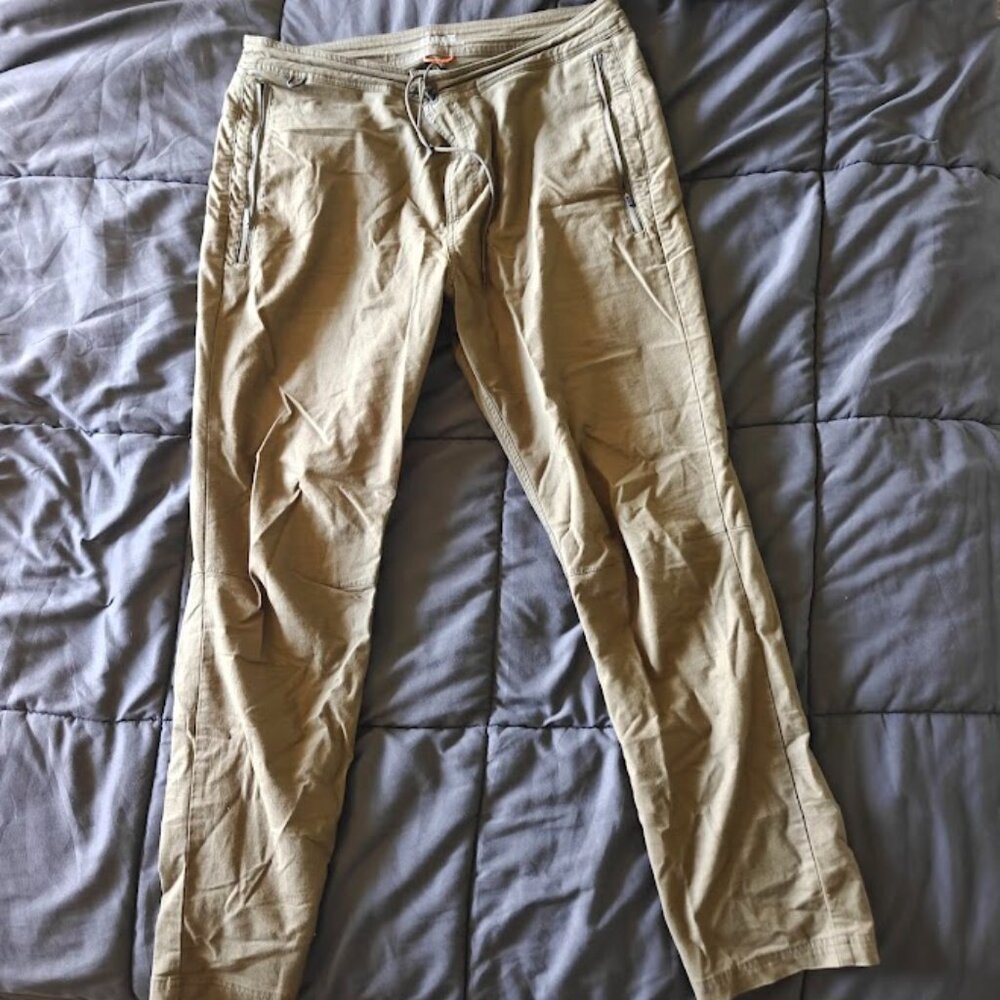 Roark Layover Traveler Pants – Military Green / Size 36